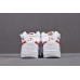 KID'S NIKE AIR FORCE 1 MID WHITE RED 314197-101