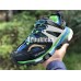 BALENCIAGA TRACK TRAINERS 3.0 BLACK BLUE AND GREEN