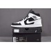 AIR JORDAN 1 MID WHITE BLACK 554724-113