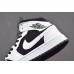AIR JORDAN 1 MID WHITE BLACK 554724-113