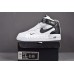 NIKE AIR FORCE 1 MID WHITE BLACK AJ7747-100