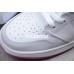 AIR JORDAN 1 MID GS WHITE FUCHSIA BLAST 555112-100