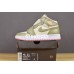 AIR JORDAN 1 MID GS GREEN WHITE PINK 555112-225