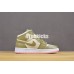 AIR JORDAN 1 MID GS GREEN WHITE PINK 555112-225