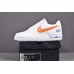 NIKE AIR FORCE 1 LOW NYC HS WHITE BLUE ORANGE 722241-844