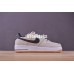 NIKE AIR FORCE 1 LOW LIGHT GREY BLACK WHITE 488298-068