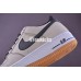 NIKE AIR FORCE 1 LOW LIGHT GREY BLACK WHITE 488298-068