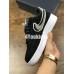 NIKE AIR FORCE 1 LOW LV8 07 CHENILLE SWOOSH BLACK 823511-014