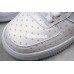 NIKE WMNS AIR FORCE 1 LOW WHITE ORANGE AT0062-181