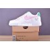 NIKE WMNS AIR FORCE 1 LOW WHITE PINK GREEN 314219-130