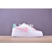 NIKE WMNS AIR FORCE 1 LOW WHITE PINK GREEN 314219-130