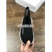 BALENCIAGA SPEED STRETCH-KNIT MID SNEAKERS BLACK WHITE RED