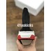 BALENCIAGA SPEED STRETCH-KNIT MID SNEAKERS BLACK WHITE RED