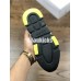 BALENCIAGA SPEED STRETCH-KNIT MID SNEAKERS BLACK WHITE YELLOW