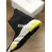 BALENCIAGA SPEED STRETCH-KNIT MID SNEAKERS BLACK WHITE YELLOW