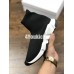 BALENCIAGA SPEED STRETCH-KNIT MID SNEAKERS BLACK