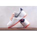 SUPREME x NIKE AIR FORCE 1 LOW WHITE ORANGE GREY AO6296-100
