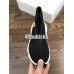 BALENCIAGA SPEED STRETCH-KNIT MID SNEAKERS BLACK WHITE WITH BB LOGO