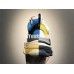 BALENCIAGA TRIPLE S SNEAKER GREY BLUE RED IN THE GREY