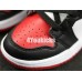 KID'S AIR JORDAN 1 MID ALT BLACK RED WHITE 555088-610