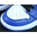 KID'S AIR JORDAN 1 MID ALT WHITE BLACK BLUE 555088-403