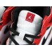 KID'S AIR JORDAN 1 MID ALT WHITE BLACK RED 555088-101