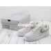 NIKE WMNS AIR FORCE 1 LOW METALLIC WHITE PINK 314219-021