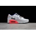 NIKE AIR MAX 90 ESSENTIAL WHITE ULTRAMARINE SOLAR RED BLACK 537384-136
