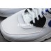 NIKE AIR MAX 90 ESSENTIAL WHITE ULTRAMARINE SOLAR RED BLACK 537384-136