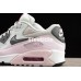 NIKE WMNS AIR MAX 90 ESSENTIAL PURE PLATINUM DARK GREY LILAC 616730-112