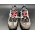 NIKE REACT ELEMENT 87 BLACK COOL GREY BLUE CHILL-SOLAR RED AQ1090-006