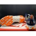 NIKE REACT ELEMENT 87 WOLF GREY THUNDER BLUE TOTAL ORANGE BLACK AQ1090-004