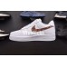 NIKE AIR FORCE 1 LOW WHITE GOLD 061413-720