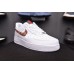 NIKE AIR FORCE 1 LOW WHITE GOLD 061413-720