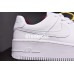 NIKE WMNS AIR FORCE 1 LOW SAGE TRIPLE WHITE AR5339-100