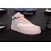 NIKE WMNS AIR FORCE 1 MID PINK BLUE 882096-600