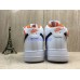 NIKE AIR FORCE 1 MID WHITE ORANGE AQ8650-100