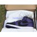 AIR JORDAN 1 MID BLACK PURPLE 554725-501