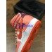 RICCARDO TISCI X NIKELAB AIR FORCE 1 HI SUNBLUSH BORDEAUX TEAM ORANGE AQ3366-601