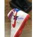 RICCARDO TISCI X NIKELAB AIR FORCE 1 HI WHITE UNIVERSITY RED BLACK AQ3366-100
