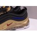 NIKE AIR MAX 97 BLACK METALLIC GOLD AT5458-002