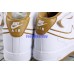 NIKE AIR FORCE 1 MID 07 WHITE MUTED BRONZE AQ8650-101