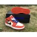 AIR JORDAN 1 MID BLACK ORANGE WHITE