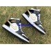 AIR JORDAN 1 MID PATENT BLACK WHITE GOLD 852542-007