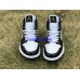 AIR JORDAN 1 MID PATENT BLACK WHITE GOLD 852542-007
