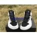 AIR JORDAN 1 MID WHITE SILVER BLACK 554724-121