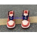 AIR JORDAN 1 MID GS BLACK ORANGE WHITE