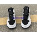 AIR JORDAN 1 MID GS WHITE SILVER BLACK 554724-121