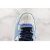 NIKE AIR FORCE 1 LOW 07 PRM BLACK WHITE BLUE 748981-402