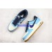 NIKE AIR FORCE 1 LOW 07 PRM BLACK WHITE BLUE 748981-402